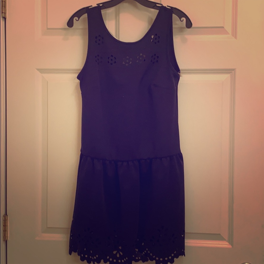 NWT Romeo and Juliet Couture Blue Eyelet Dress